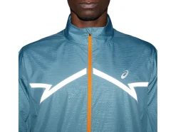 Shop ASICS LITE-SHOW JACKET Foggy Teal
