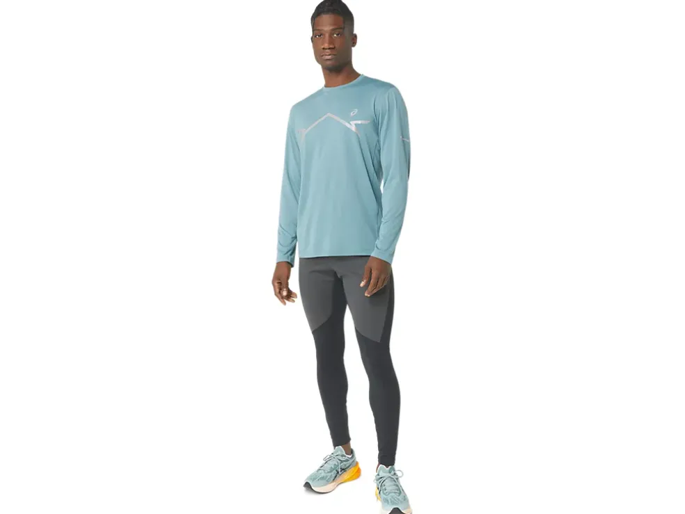 Clearance ASICS LITE-SHOW LONG SLEEVE TOP Foggy Teal
