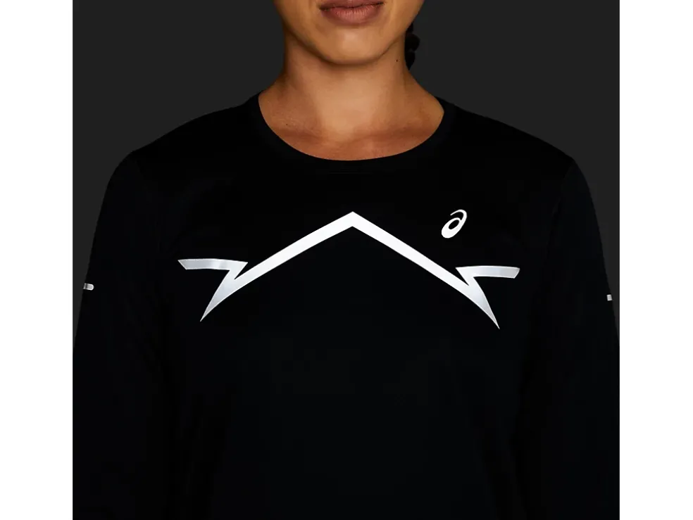 Sale ASICS LITE-SHOW LONG SLEEVE TOP Performance Black