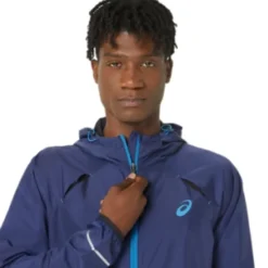Cheap ASICS LITE-SHOW MESH JACKET Peacoat