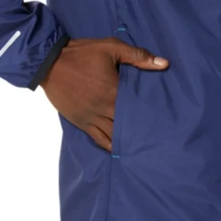 Cheap ASICS LITE-SHOW MESH JACKET Peacoat