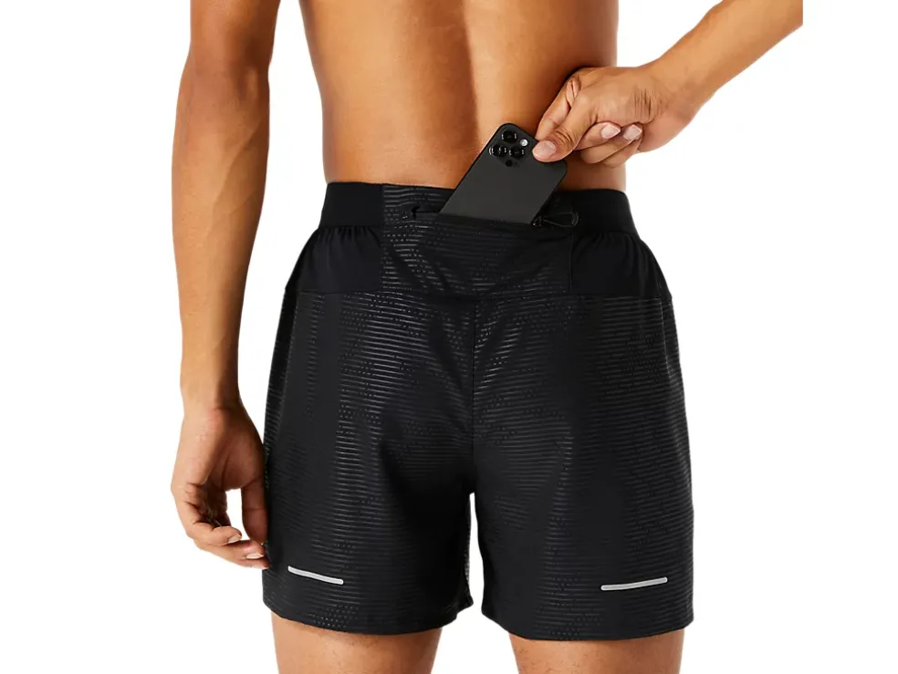 Cheap ASICS LITE-SHOW 2-N-1 5IN SHORT Performance Black/Performance Black