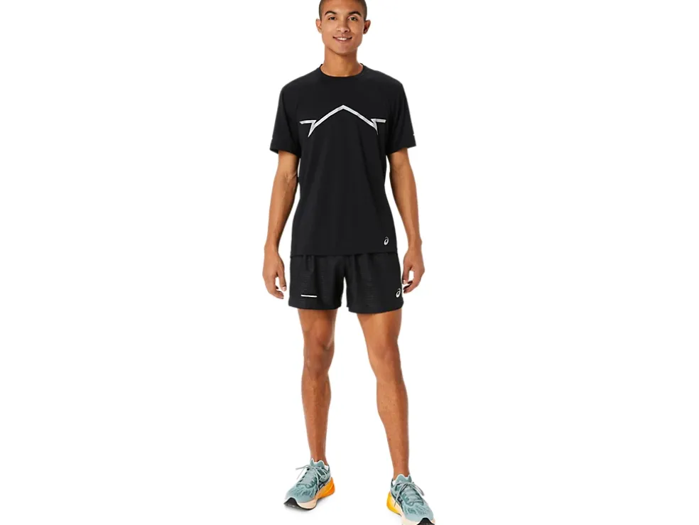 Cheap ASICS LITE-SHOW 2-N-1 5IN SHORT Performance Black/Performance Black