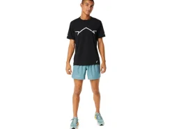 Cheap ASICS LITE-SHOW 2-N-1 5IN SHORT Foggy Teal/Ocean Haze