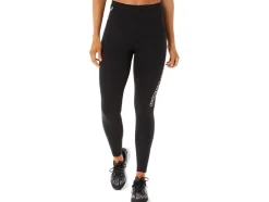 Hot ASICS LOGO GRAPHIC TIGHT Performance Black/Smoke Grey