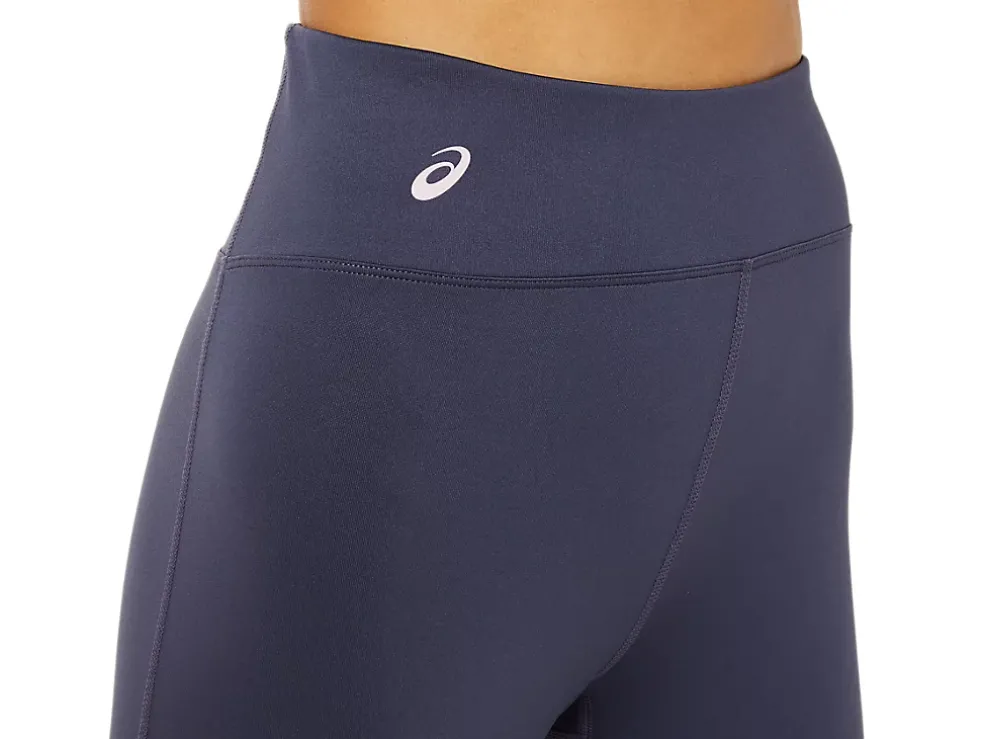 Shop ASICS LOGO GRAPHIC TIGHT Indigo Fog