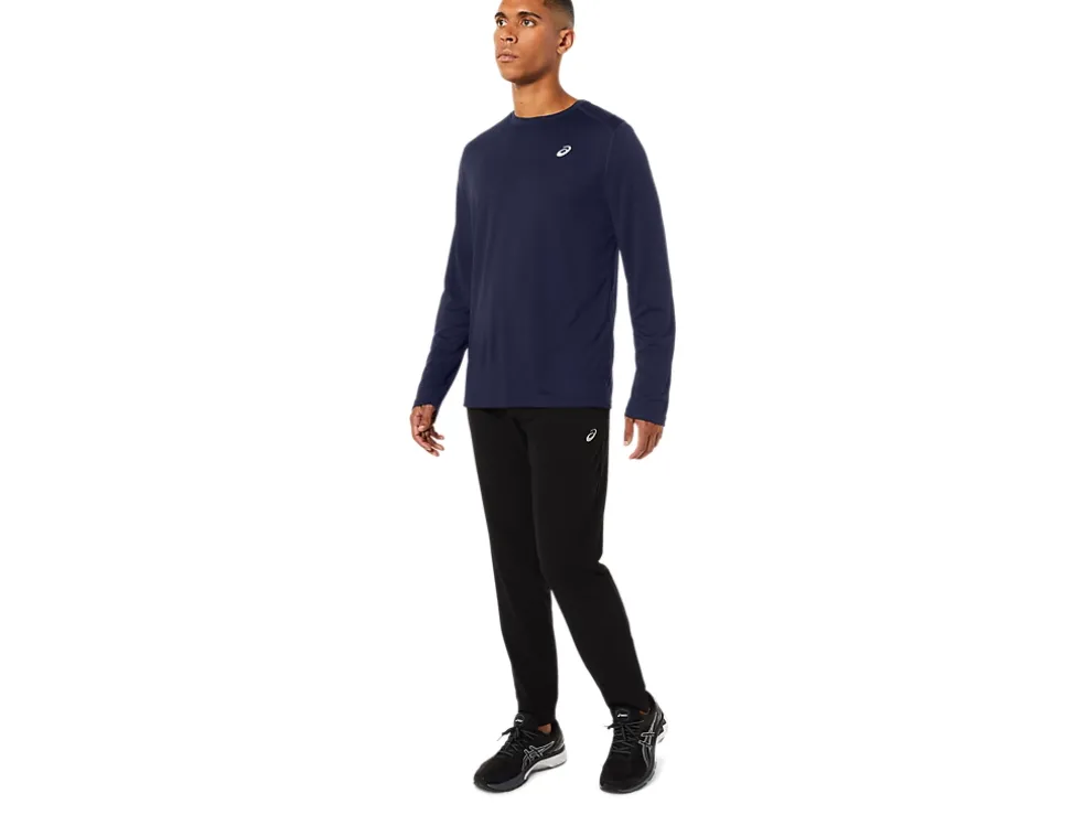 Clearance ASICS LONG SLEEVE CORE TOP Peacoat