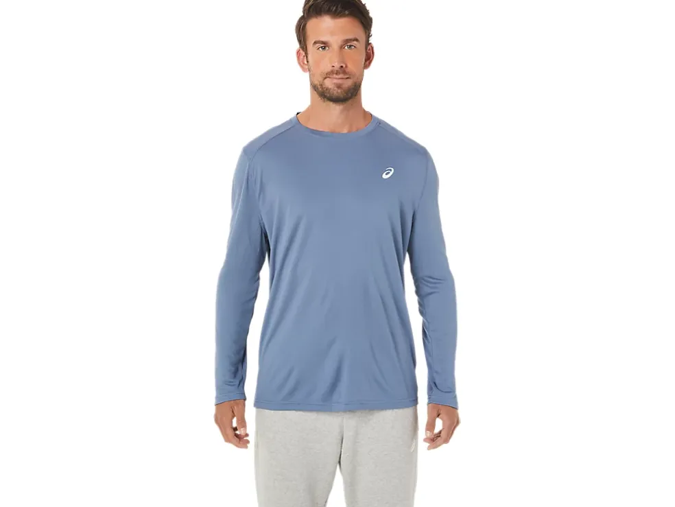 Flash Sale ASICS LONG SLEEVE CORE TOP Storm Blue