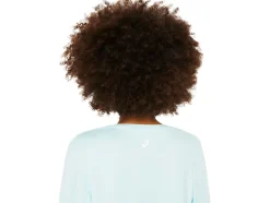 Best Sale ASICS LONG SLEEVE HEATHER TOP Aquamarine Heather