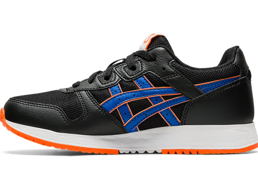 Store ASICS LYTE CLASSIC GRADE SCHOOL Black/Tuna Blue
