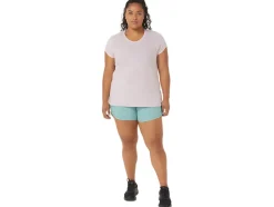Fashion ASICS LYTE SPEED 4IN RUN SHORT Sage Spacedye
