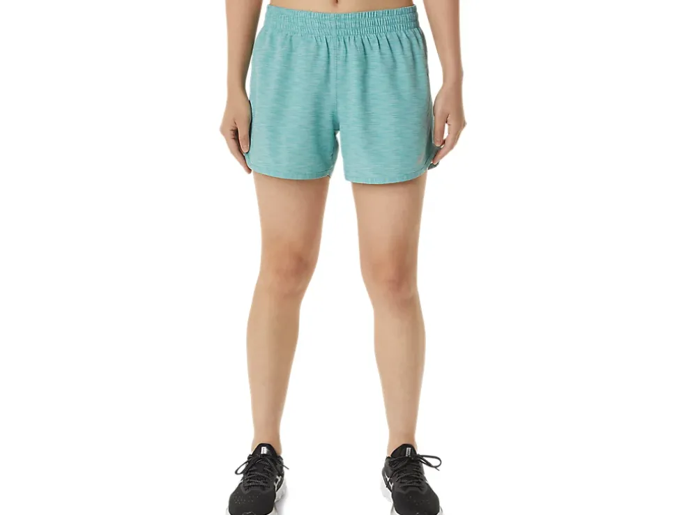 Fashion ASICS LYTE SPEED 4IN RUN SHORT Sage Spacedye