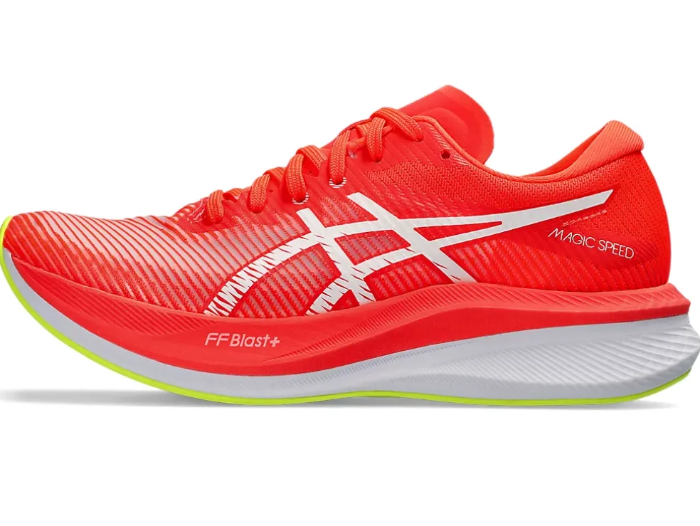 Store ASICS MAGIC SPEED 3 Sunrise Red/White