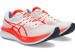 Shop ASICS MAGIC SPEED 3 White/Sunrise Red
