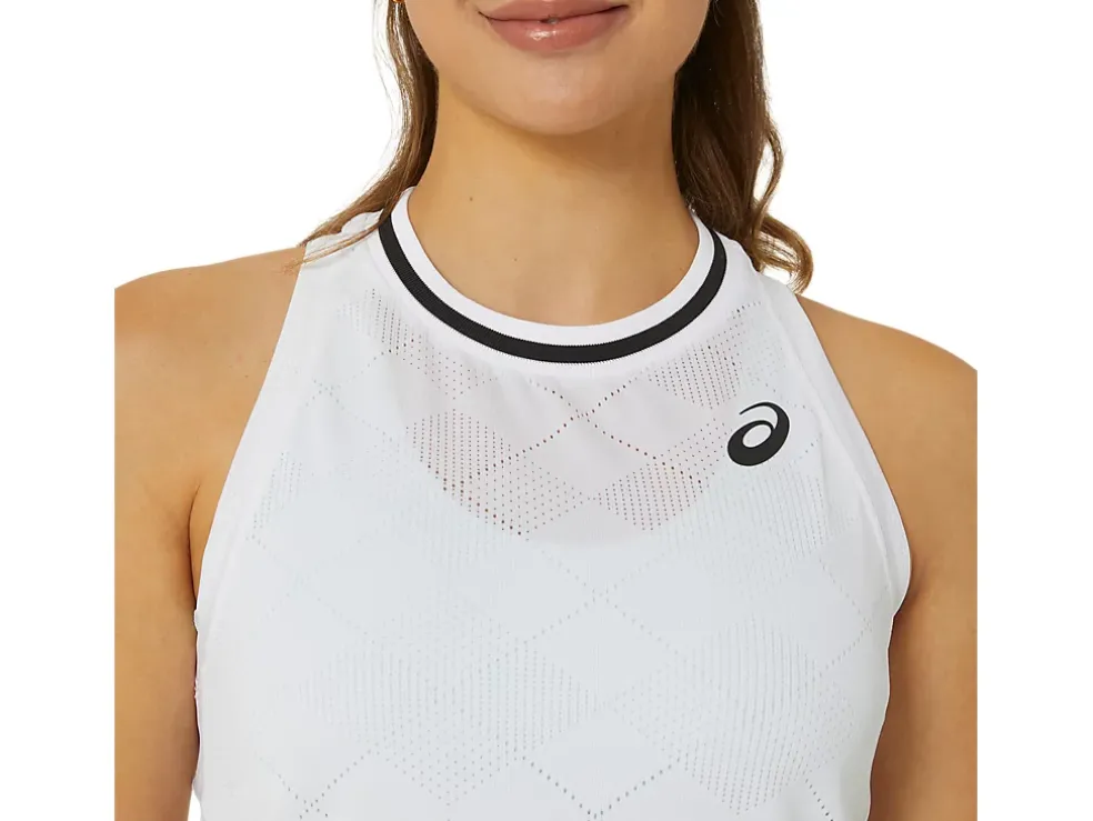 Online ASICS MATCH ACTIBREEZE TANK Brilliant White