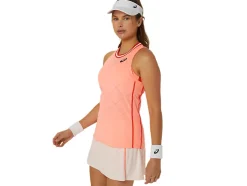 Cheap ASICS MATCH ACTIBREEZE TANK Sun Coral