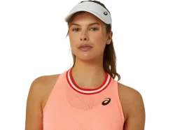 Cheap ASICS MATCH ACTIBREEZE TANK Sun Coral