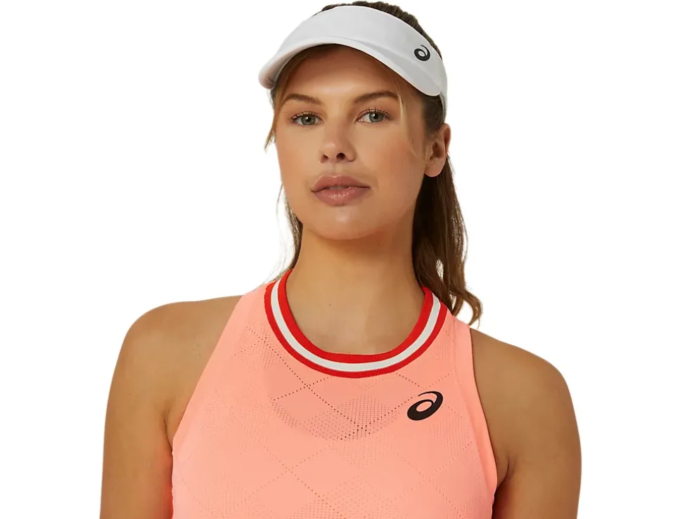 Cheap ASICS MATCH ACTIBREEZE TANK Sun Coral