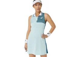 Cheap ASICS MATCH DRESS Aquamarine