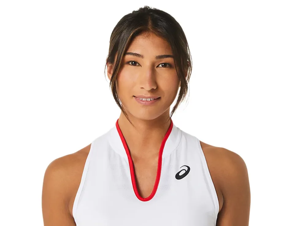 Discount ASICS MATCH DRESS Brilliant White