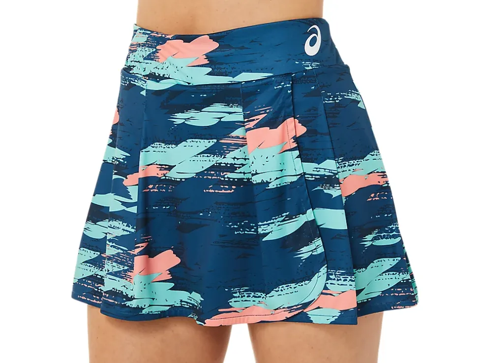Outlet ASICS MATCH GRAPHIC SKORT Light Indigo