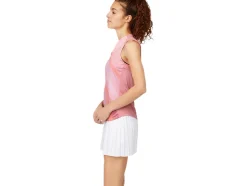 Discount ASICS MATCH GRAPHIC TANK Smokey Rose