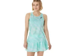 New ASICS MATCH GRAPHIC TANK Fresh Ice
