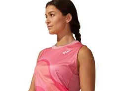 Flash Sale ASICS MATCH GRAPHIC TANK Peach Petal