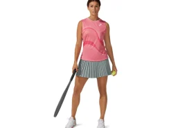 Flash Sale ASICS MATCH GRAPHIC TANK Peach Petal