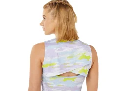 Flash Sale ASICS MATCH GRAPHIC TANK Murasaki
