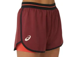 Clearance ASICS MATCH SHORT Antique Red