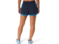 Flash Sale ASICS MATCH SHORT Midnight/Hazard Green
