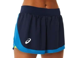 Flash Sale ASICS MATCH SHORT Midnight/Hazard Green