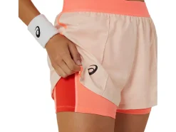 Online ASICS MATCH SHORT Sun Coral