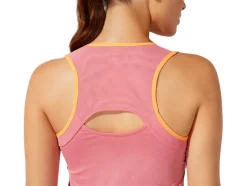 Clearance ASICS MATCH TANK Peach Petal