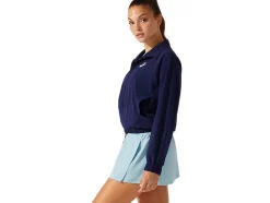 Discount ASICS MATCH WOVEN JACKET Peacoat