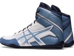 Fashion ASICS MATCONTROL 3 White/Storm Blue