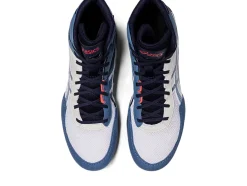 Fashion ASICS MATCONTROL 3 White/Storm Blue
