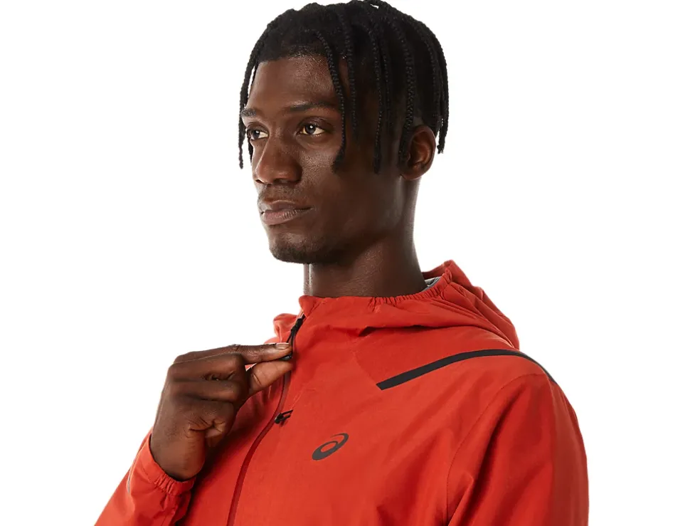 Cheap ASICS MEN ACCELERATE WATERPROOF 2.0 JACKET Spice Latte