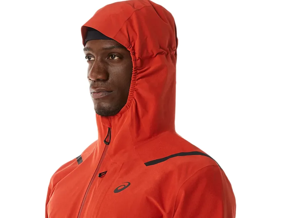 Cheap ASICS MEN ACCELERATE WATERPROOF 2.0 JACKET Spice Latte