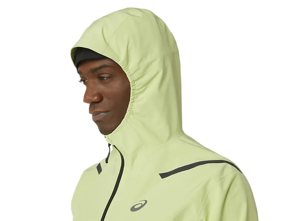 Store ASICS MEN ACCELERATE WATERPROOF 2.0 JACKET Glow Yellow