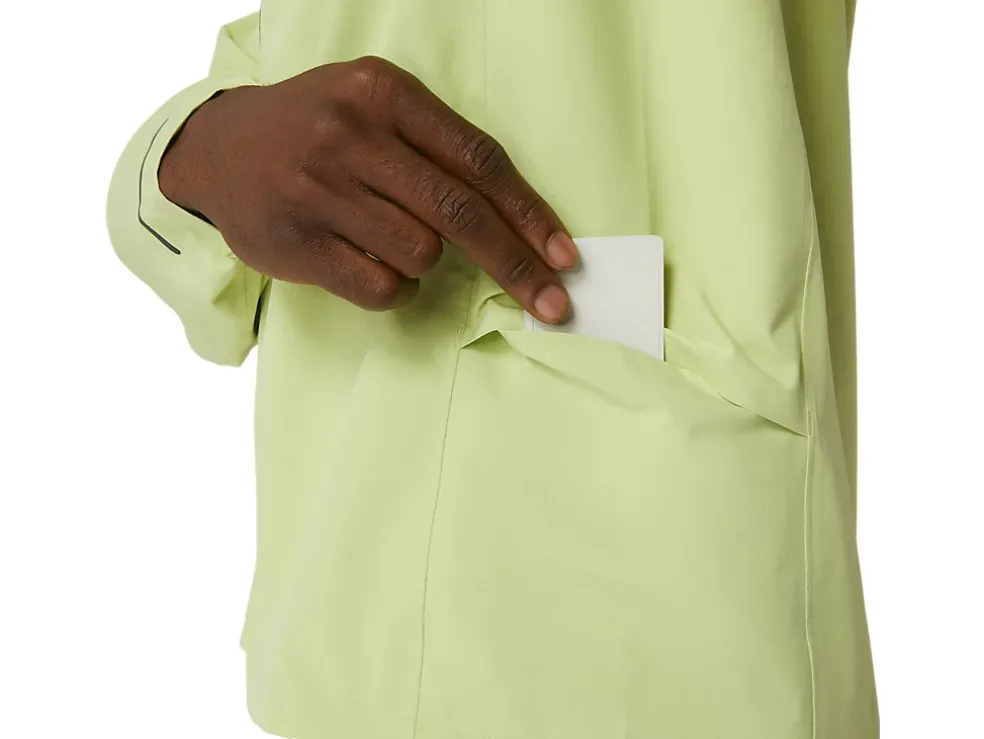 Store ASICS MEN ACCELERATE WATERPROOF 2.0 JACKET Glow Yellow