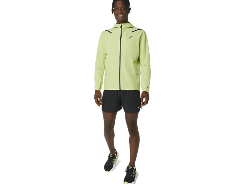Store ASICS MEN ACCELERATE WATERPROOF 2.0 JACKET Glow Yellow
