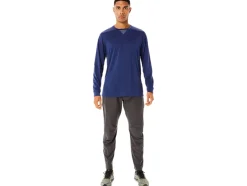 Flash Sale ASICS MEN ACTIBREEZE COOLING JACQUARD LONG SLEEVE TOP Deep Ocean