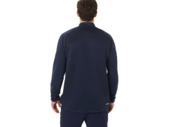 Fashion ASICS MEN ACTIBREEZE JACQUARD 1/2 ZIP TOP Midnight