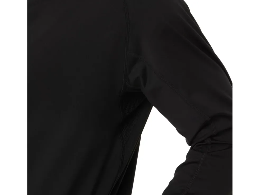 Hot ASICS MEN ACTIBREEZE JACQUARD BRUSHED KNIT JACKET Performance Black