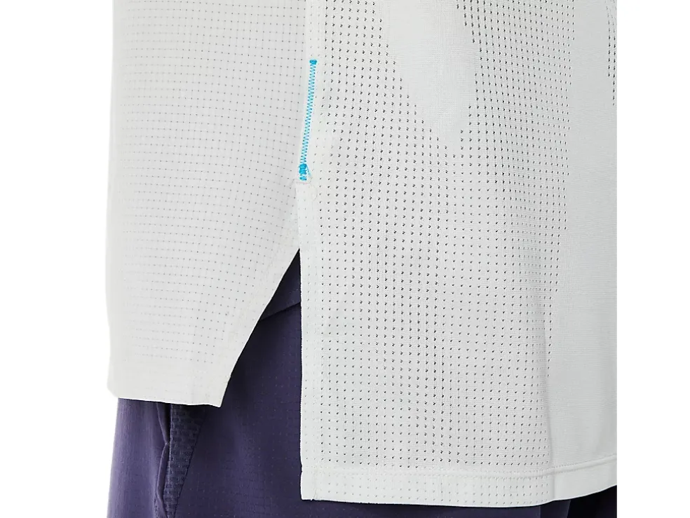 Outlet ASICS MEN ACTIBREEZE JACQUARD POLO SHIRT Glacier Grey