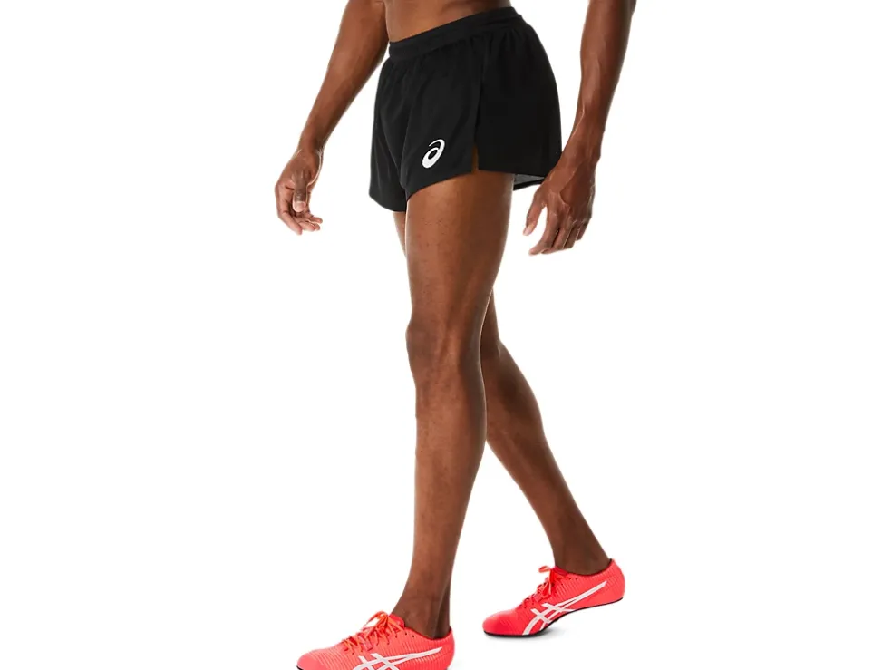 New ASICS MEN ACTIBREEZE LIGHT KNIT SHORT Performance Black