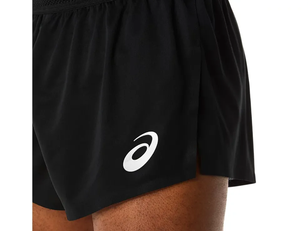 New ASICS MEN ACTIBREEZE LIGHT KNIT SHORT Performance Black