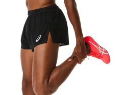New ASICS MEN ACTIBREEZE LIGHT KNIT SHORT Performance Black
